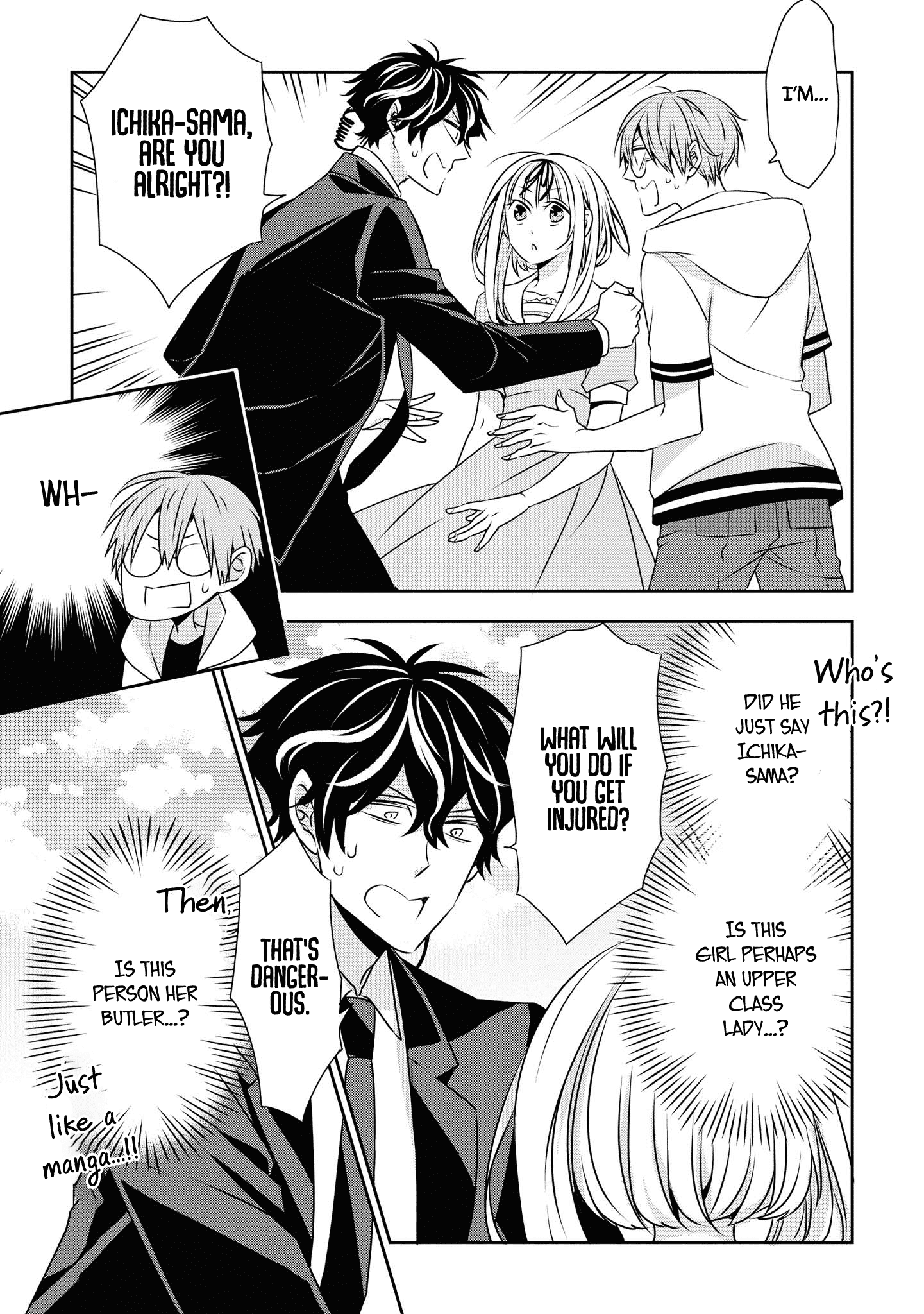 Ojou-sama ga Mamorasete Kurenai Chapter 11 8